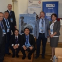 IT-CHM_from left R.Kayumov, M.Behruz, J.Kęsik, M.Miłosz, M.Hashimova, on the stair J.Montusiewicz, A.Mullayev